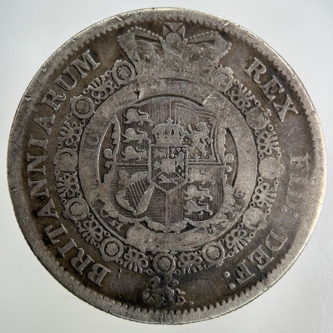 1817 George III 3rd Half - Crown Silver Coin | Fine Collectable Grade