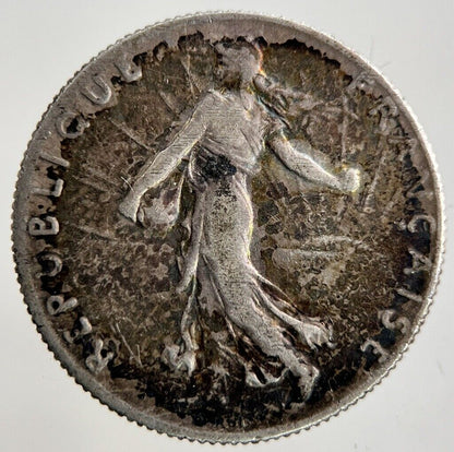 1916 France 50 Centimes Silver Coin | Collectable Grade
