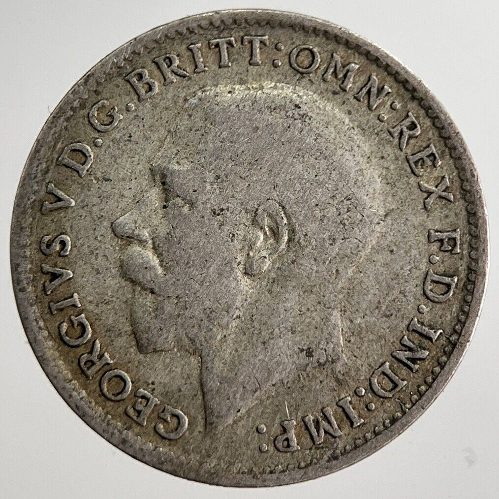 1920 George V Threepence Silver Coin | Very High Grade | a8578