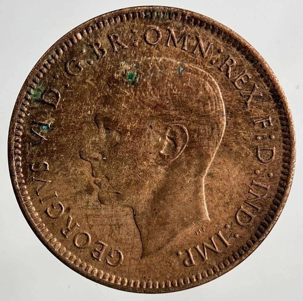 1939 George VI Wren Farthing Coin | Fine Collectable Grade