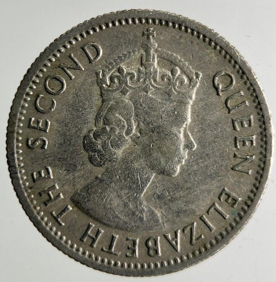 1961 Malaya Settlement Straits 5 Cents Coin | Fine Collectable Grade