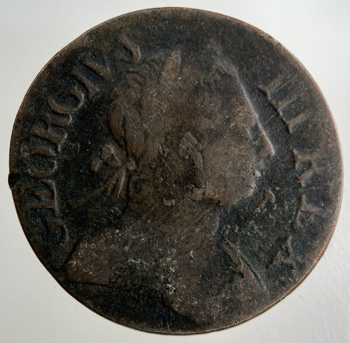 British George III 3rd Half - Penny Coin | Collectable Grade
