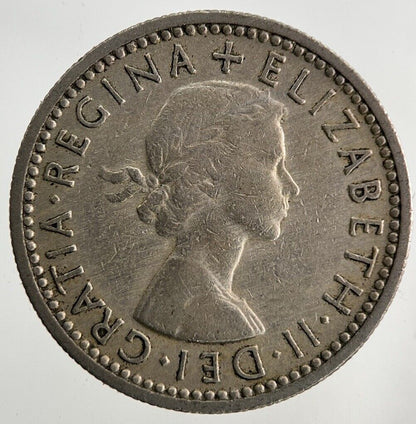 1956 Elizabeth II 2nd Sixpence Coin | Fine Collectable Grade