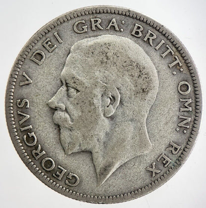 1929 George V Half - Crown Silver Coin | Fine Collectable Grade