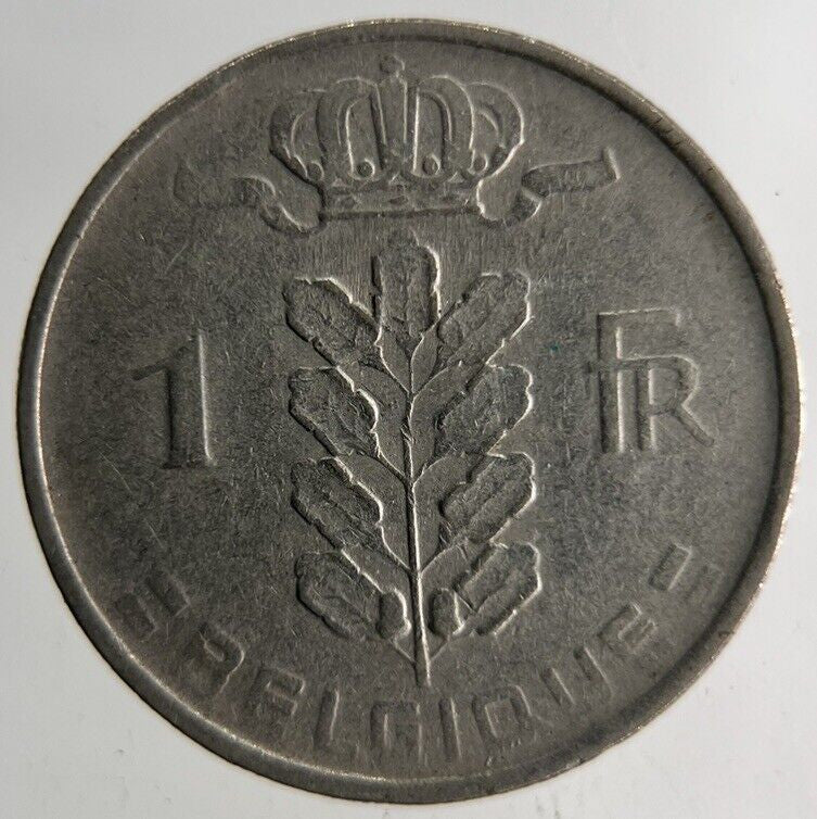 1958 Belgium 1 Franc Coin | Fine Collectable Grade