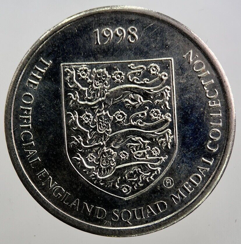 1998 England Football Paul Ince Token Coin | Very High Grade | a7200