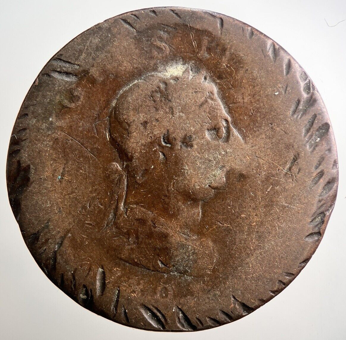 1806 George III 3rd Penny Coin | Fair Grade | a3770