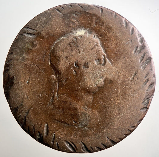 1806 George III 3rd Penny Coin | Fair Grade | a3770