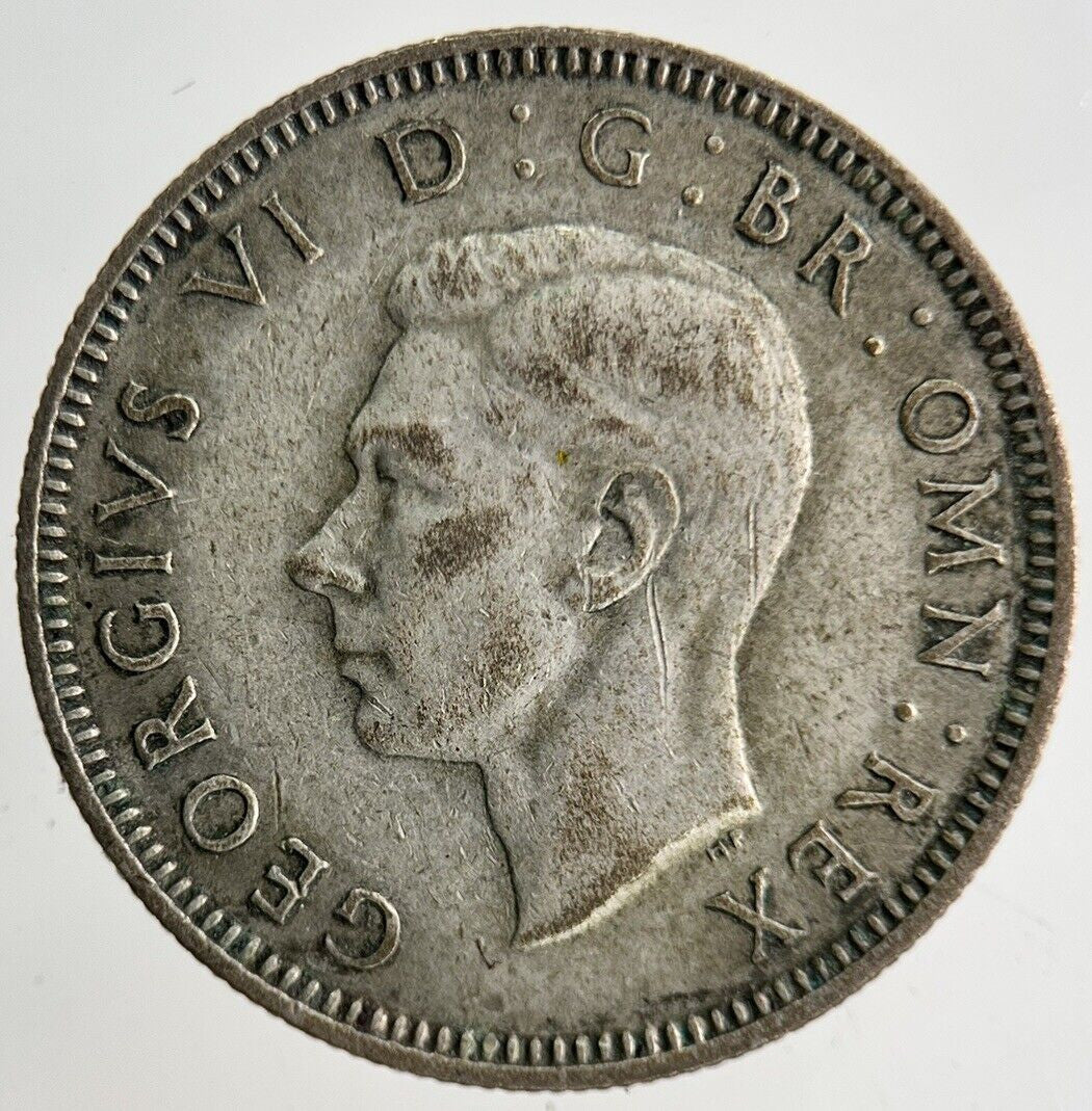 1945 George VI Shilling Silver Coin | Fine Collectable Grade
