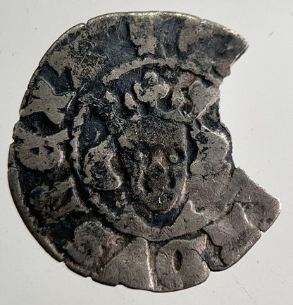 1279-1307 Edward I 1st Medieval Hammered Silver Half-Penny Coin | a8905
