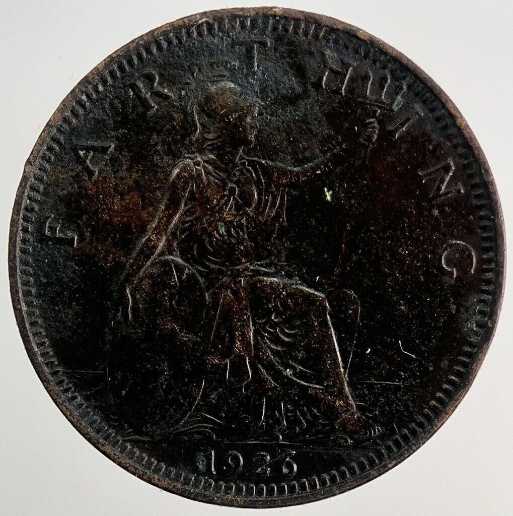 1926 George V Farthing Coin | Very High Grade