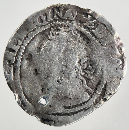 1569 Elizabeth I 1st Threepence Hammered Silver Coin | Collectable Grade | a9771