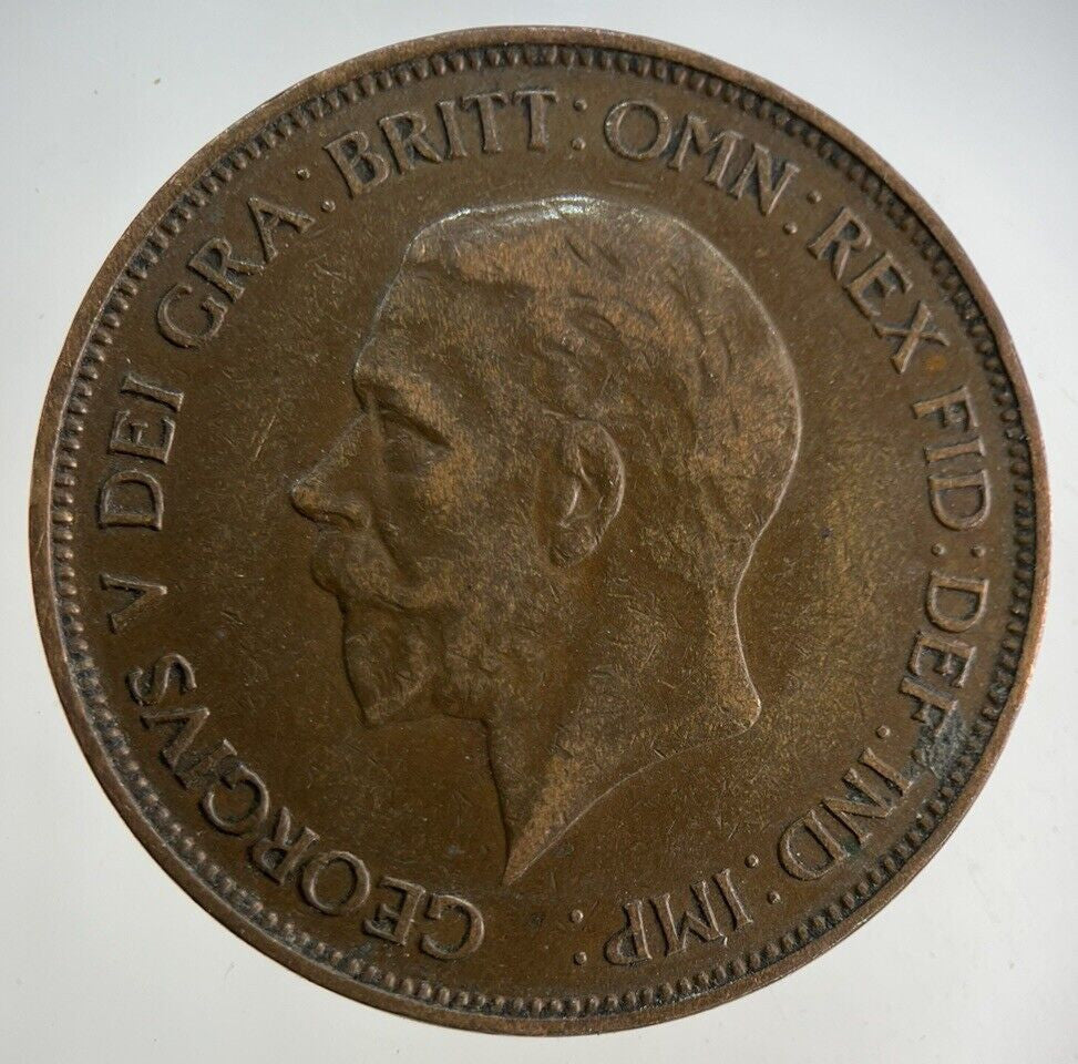 1936 George V One Penny Coin | Fine Collectable Grade