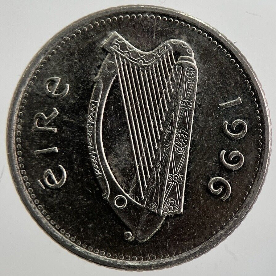 1996 Irish 10p 10 Ten - Pence Coin | Very High Grade | a7035