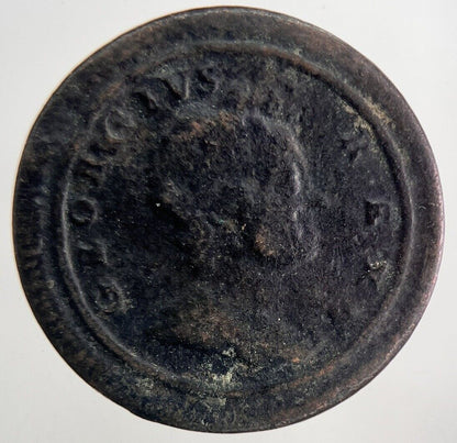 1720 George I 1st Farthing Coin | Fine Collectable Grade | a9888