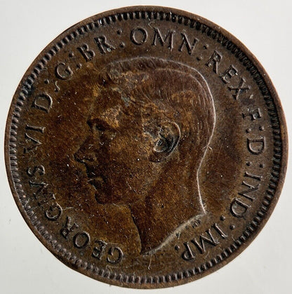 1946 George VI Wren Farthing Coin | Fine Collectable Grade