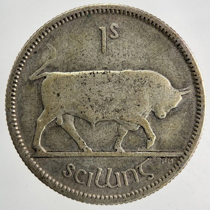1928 Irish Shilling Silver Coin | Collectable Grade