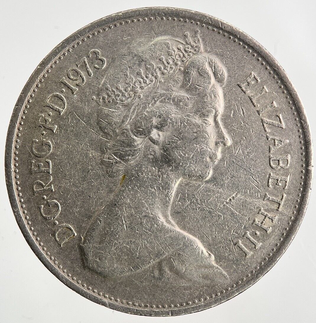 1973 Elizabeth II 2nd 10p Ten - Pence Coin | Fine Collectable Grade