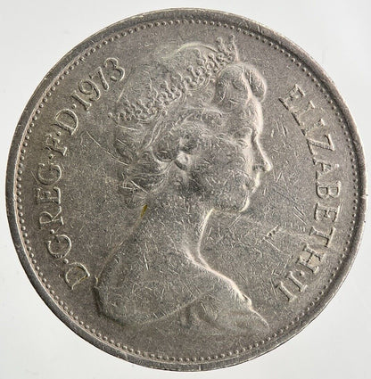 1973 Elizabeth II 2nd 10p Ten - Pence Coin | Fine Collectable Grade