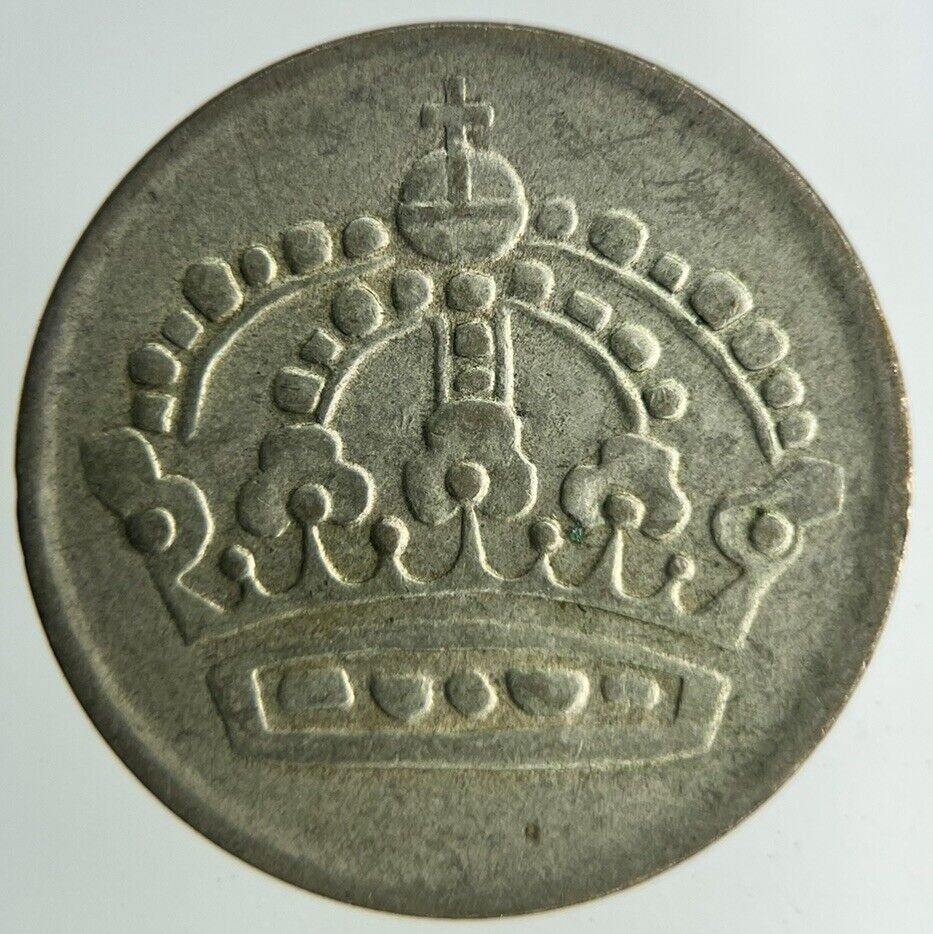 1961 Sweden 50 Ore Silver Coin | Fine Collectable Grade
