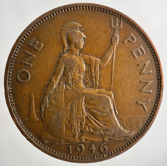 1946 George VI One Penny Coin | Fine Collectable Grade