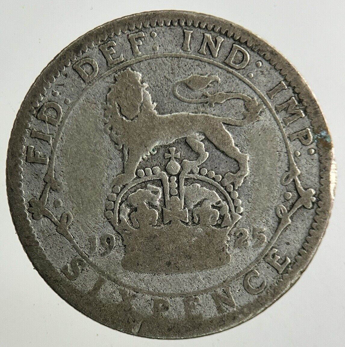 1925 George V Sixpence Silver Coin | Collectable Grade