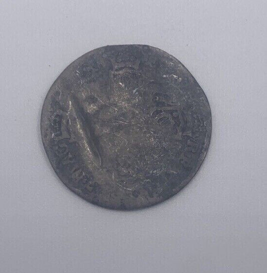 British Sixpence Silver Coin | Fair Grade | a40