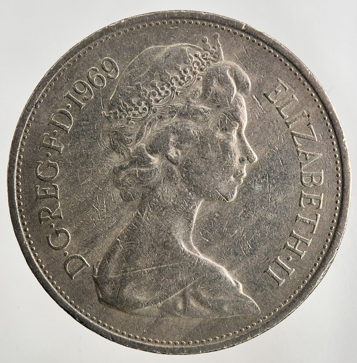 1969 Elizabeth II 2nd 10p Ten - Pence Coin | Fine Collectable Grade