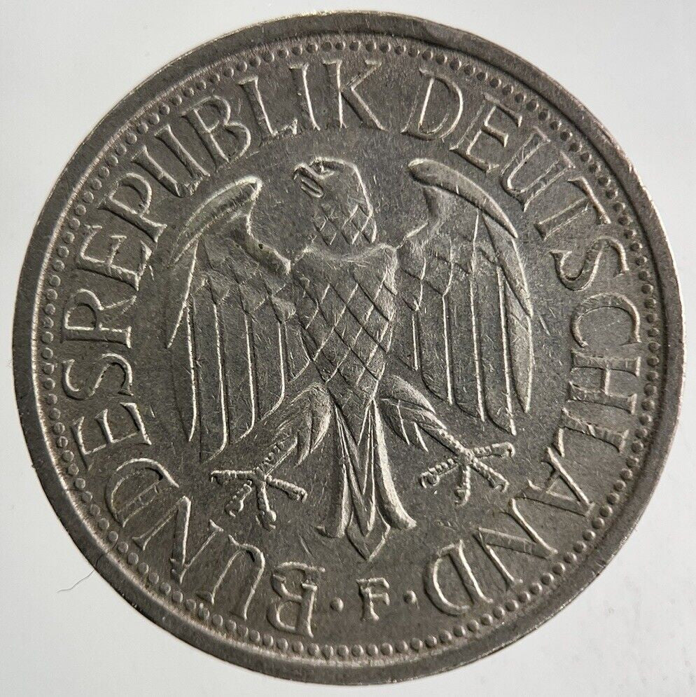 1977 - F Germany 1 Mark Coin | Fine Collectable Grade