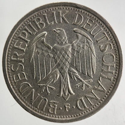 1977 - F Germany 1 Mark Coin | Fine Collectable Grade