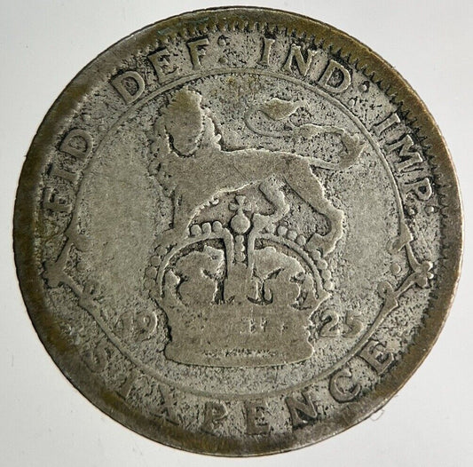 1925 George V Sixpence Silver Coin | Collectable Grade