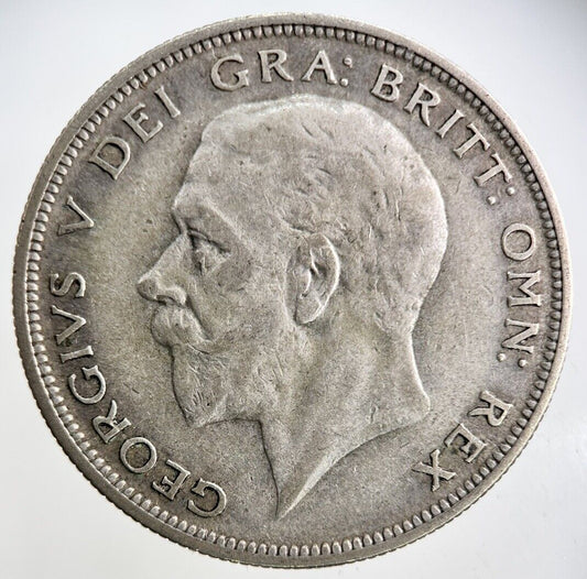 1932 George V Half - Crown Silver Coin | Fine Collectable Grade