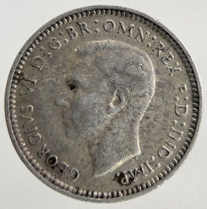 1942 - S Australia Threepence Silver Coin | Fine Collectable Grade