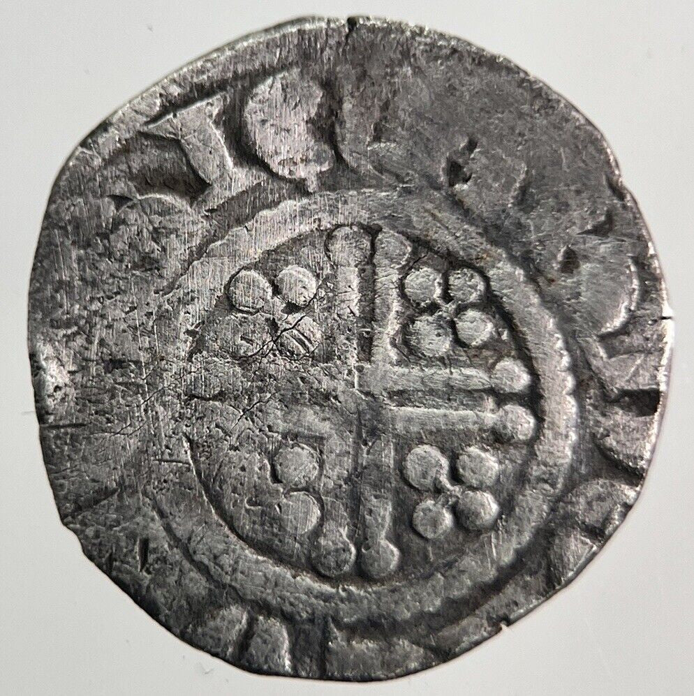 1216 - 1272 Henry III Penny Canterbury Silver Hammered Coin | a7094