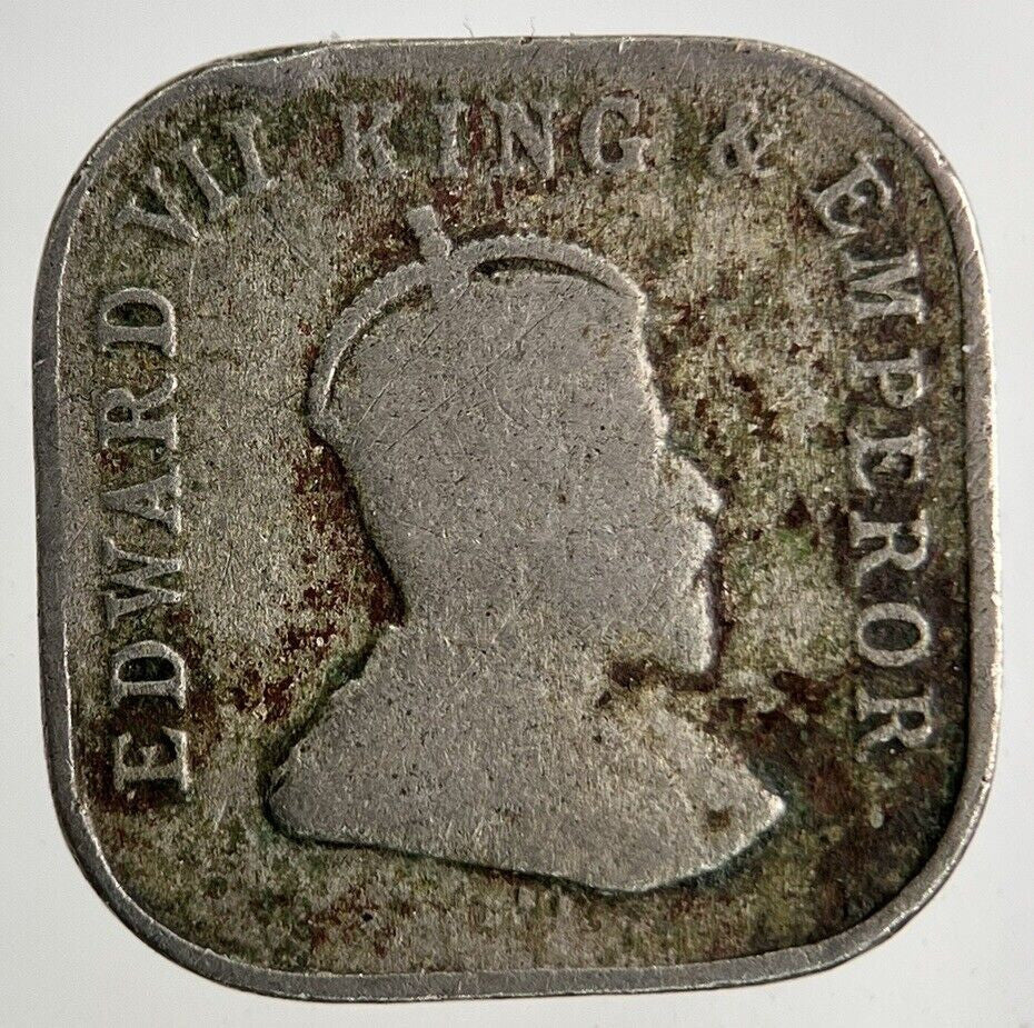 1909 Ceylon 5 Cents Coin | Collectable Grade