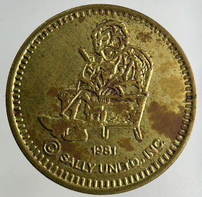 1981 Sally Un ltd Inc Game Token Coin | Collectable Grade