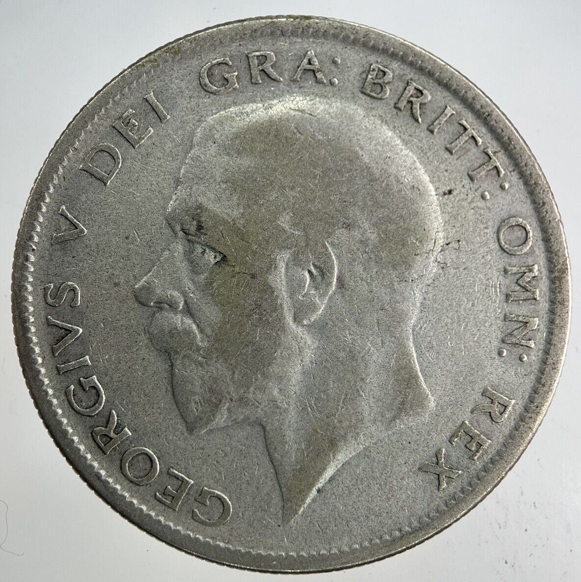 1929 George V Half - Crown Silver Coin | Fine Collectable Grade