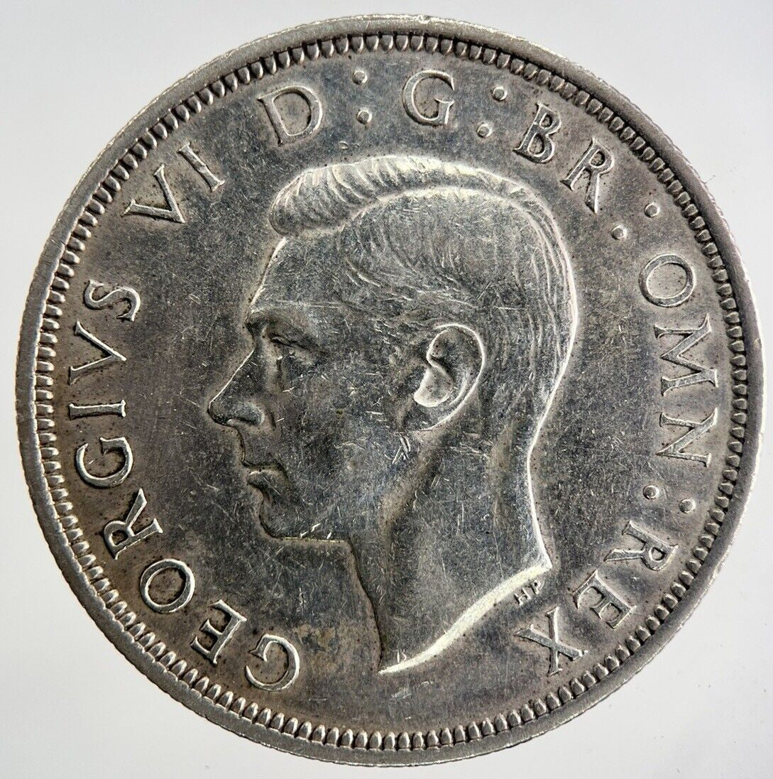 1940 George VI Half - Crown Silver Coin | Very High Grade