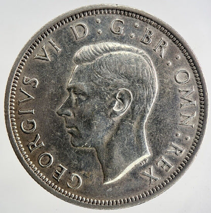 1940 George VI Half - Crown Silver Coin | Very High Grade
