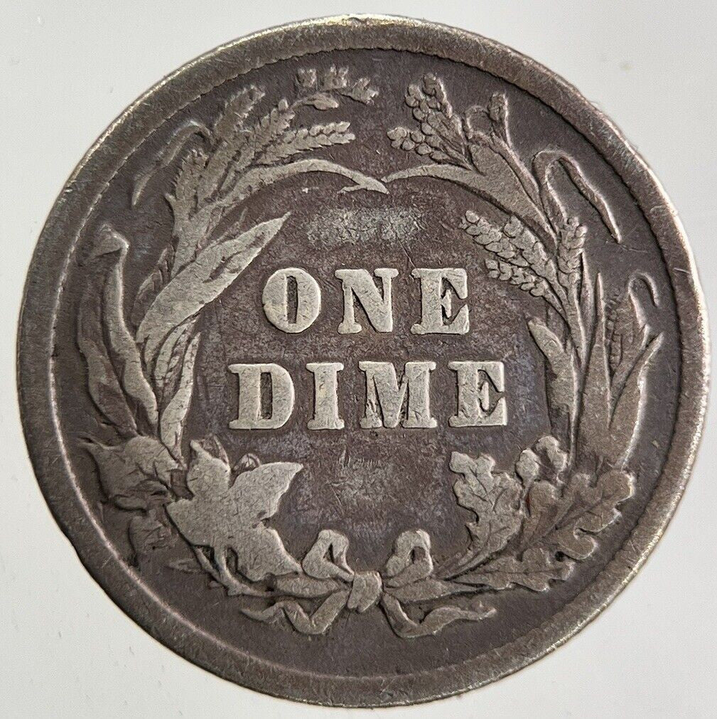 1892 US USA One Dime Silver Coin | Collectable Grade