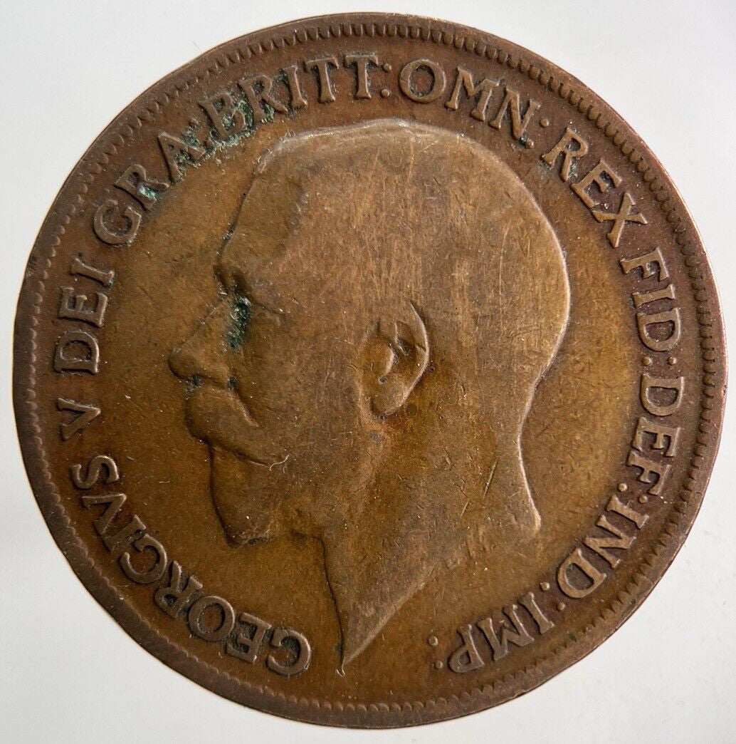 1920 George V One Penny Coin | Collectable Grade
