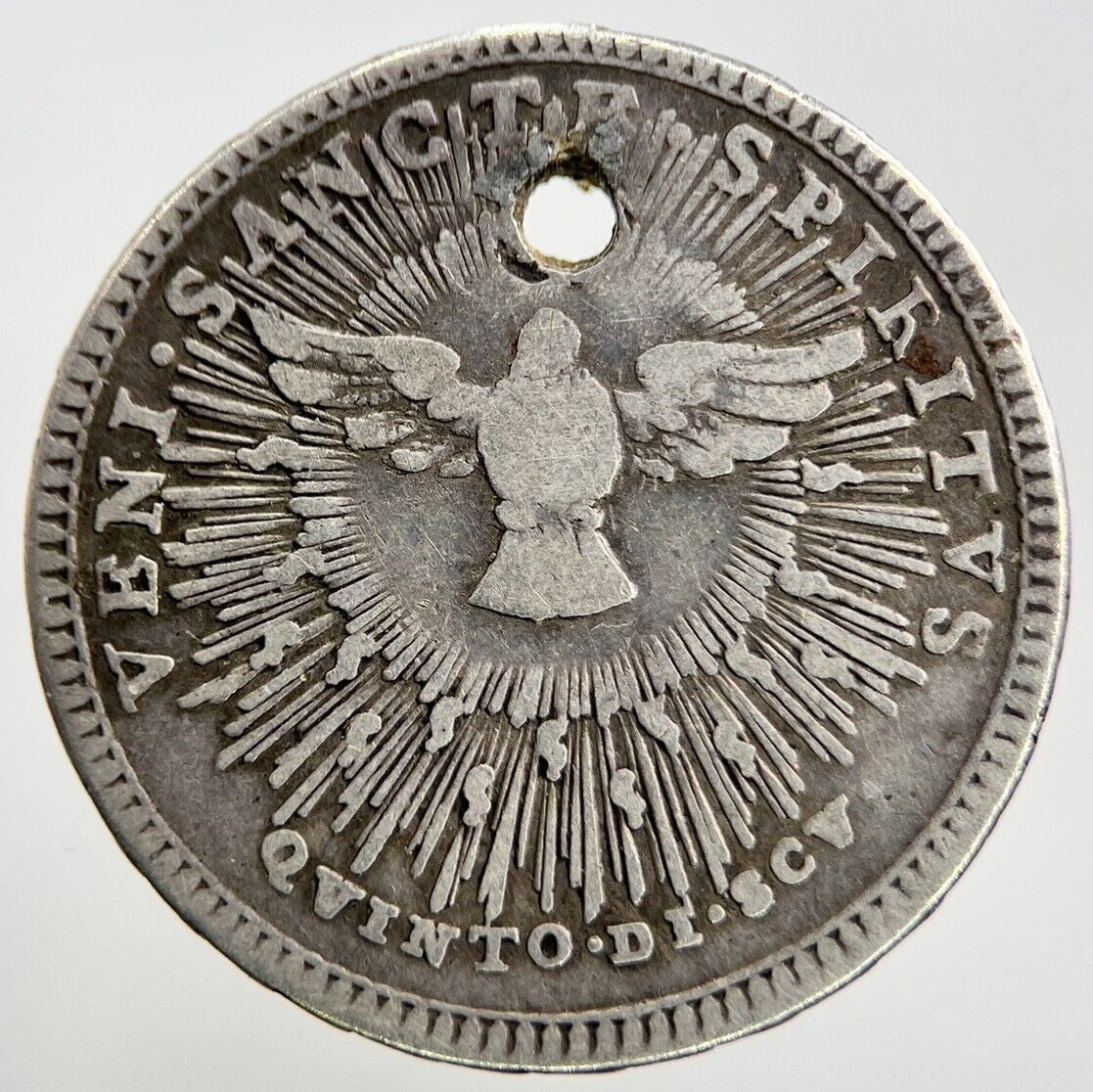 1769 Vatican State 1/5 Scudo | Silver Coin | Collectable Grade | a583