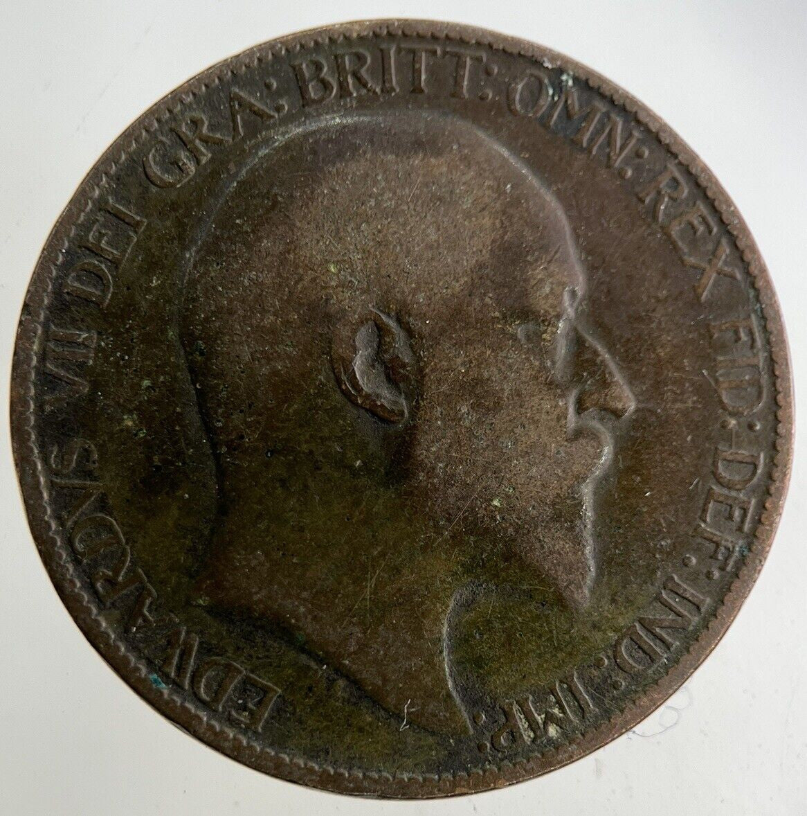 1908 Edward VII Half - Penny Coin | Collectable Grade