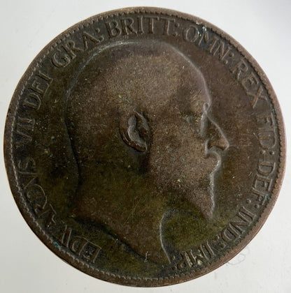 1908 Edward VII Half - Penny Coin | Collectable Grade