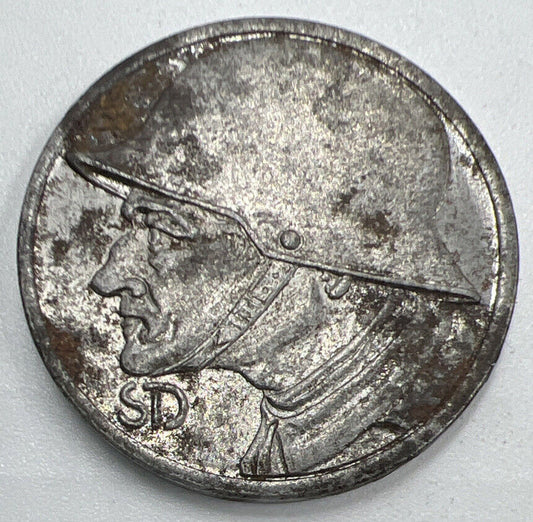 1918 10 Stadt - Duren German Helmet Austria Coin | Collectable Grade | a1308