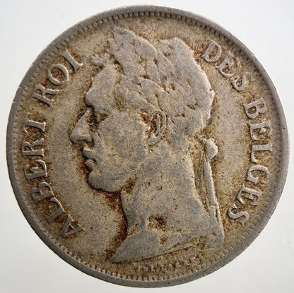 1926 1 One Franc Belgian Congo Coin | Collectable Grade | a520