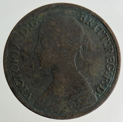 1865 Victoria Farthing Coin | Collectable Grade