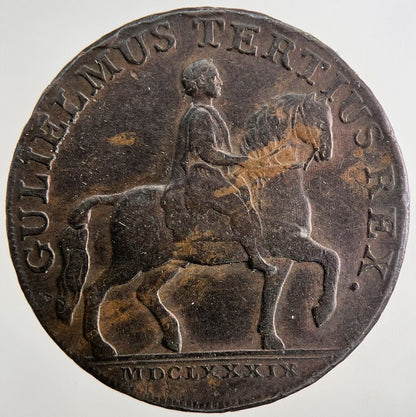 1791 Yorkshire Hull Half - Penny Token Coin | Very High Grade