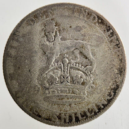 1926 George V Shilling Silver Coin | Fair Grade