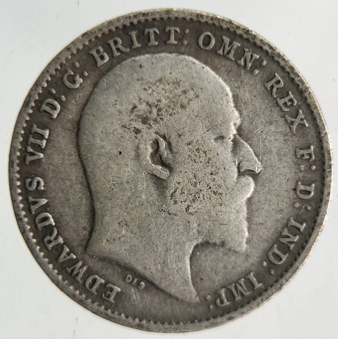 1909 Edward VII Threepence Silver Coin | Fine Collectable Grade